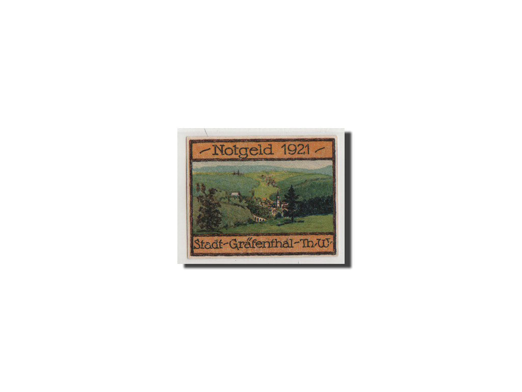 Banconote, Germania, Grafenthal, 10 Pfennig, 1921, FDS, Mehl:463.1a