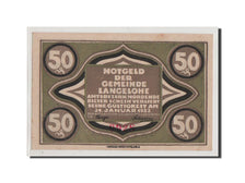 Geldschein, Deutschland, Langelohe Gemeinde, 50 Pfennig, UNZ, Mehl:765.1a