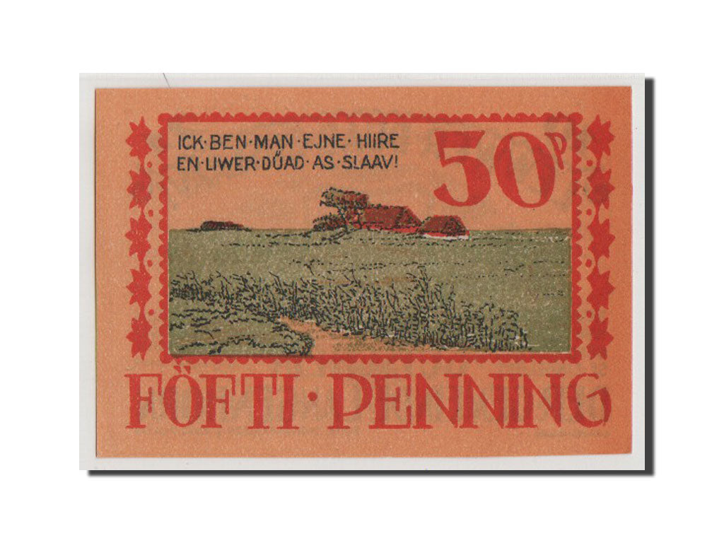 Banconote, Germania, Langenhorn Germeinde, 50 Pfennig, 1921, FDS, Mehl:768.1