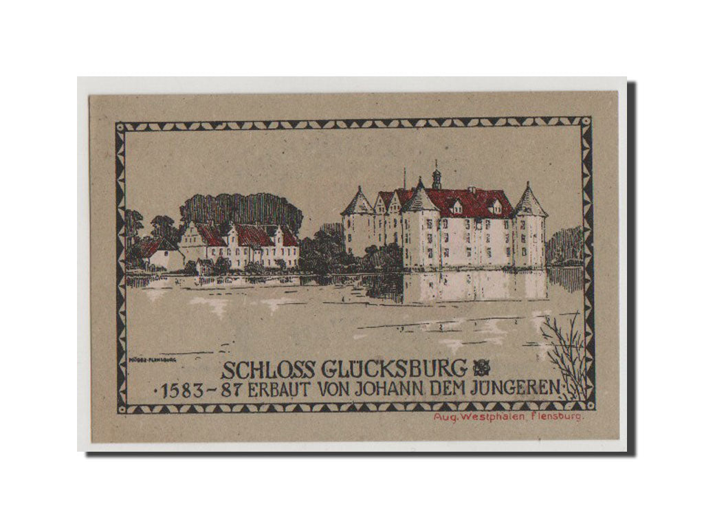 Banconote, Germania, Glucksburg, 1 Mark, 1920, SPL+, Mehl:441.1c