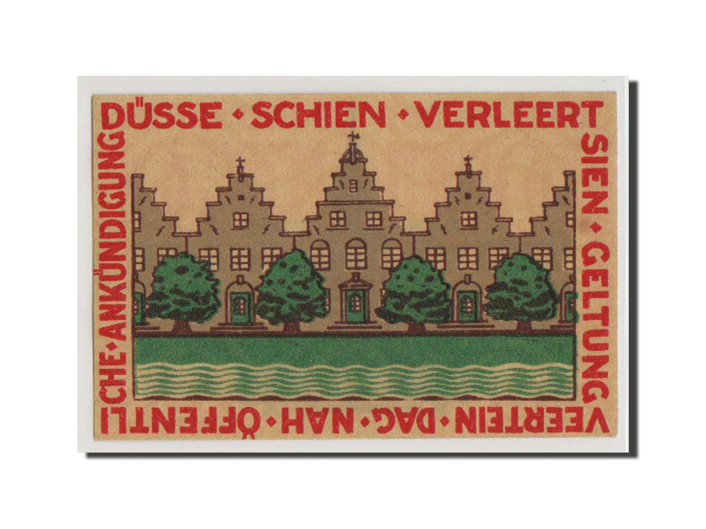 Geldschein, Deutschland, Friedrichstadt Stadt, 50 Pfennig, 1921, UNZ, Mehl:395.1
