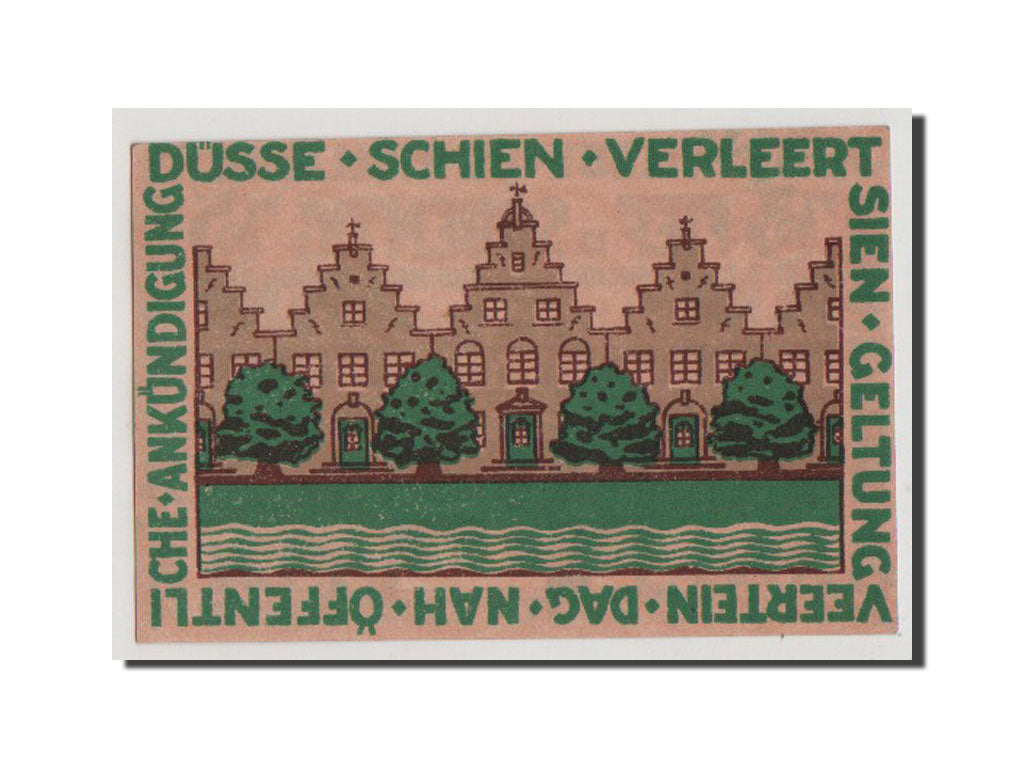 Banconote, Germania, Friedrichstadt Stadt, 75 Pfennig, 1921, FDS, Mehl:395.1