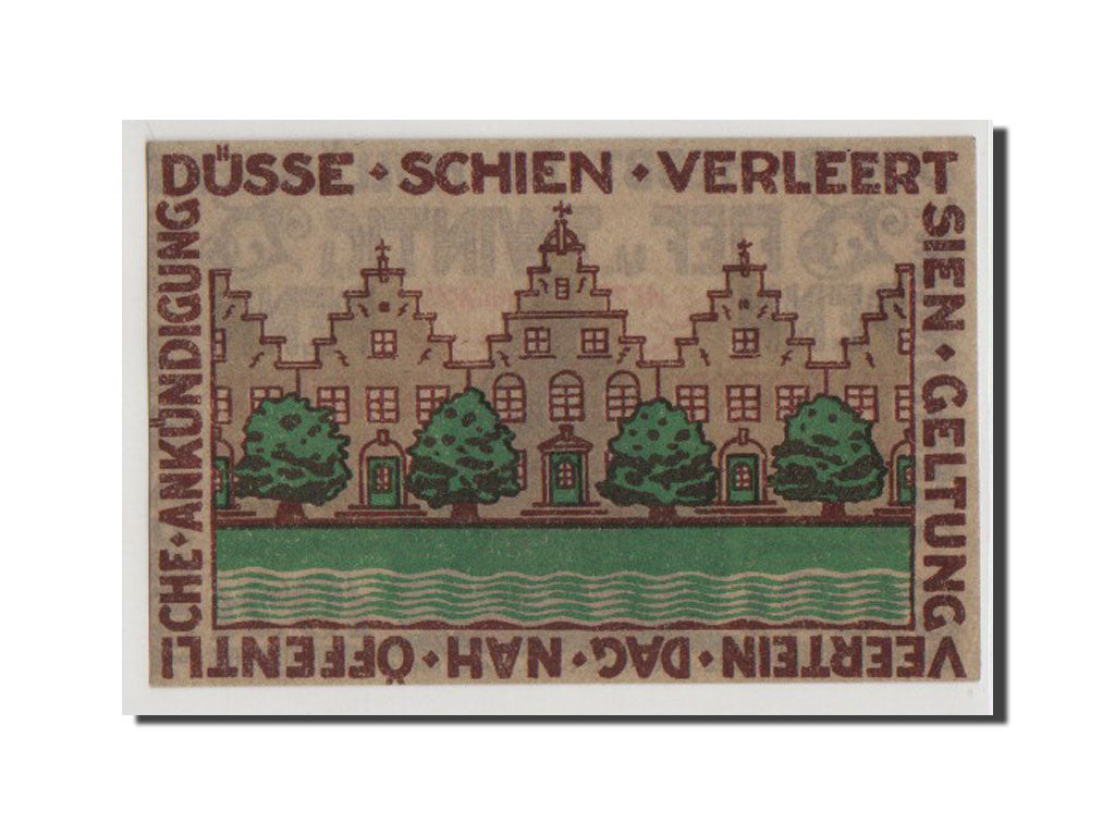 Banconote, Germania, Friedrichstadt Stadt, 25 Pfennig, 1921, FDS, Mehl:395.1