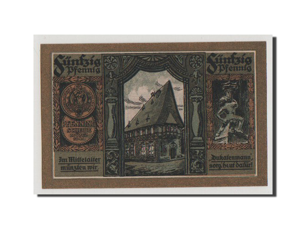 Banconote, Germania, Goslar Stadt, 50 Pfennig, 1920, 1920-06-01, FDS, Mehl:455.1