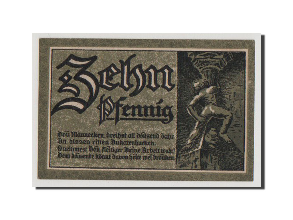 Geldschein, Deutschland, Goslar Stadt, 10 Pfennig, 1920, 1920-06-01, UNZ