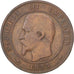 Coin, France, Napoleon III, Napoléon III, 10 Centimes, 1855, Bordeaux