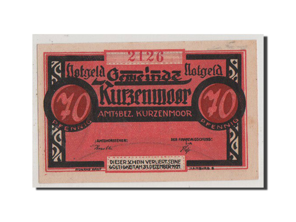 Banconote, Germania, Schleswig-Holstein, 70 Pfennig, FDS, Mehl:751.1a
