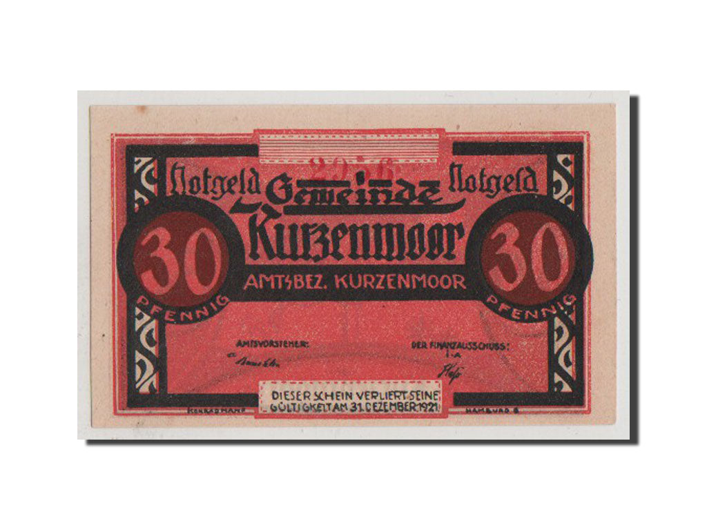 Banconote, Germania, Schleswig-Holstein, 30 Pfennig, FDS, Mehl:751.1a