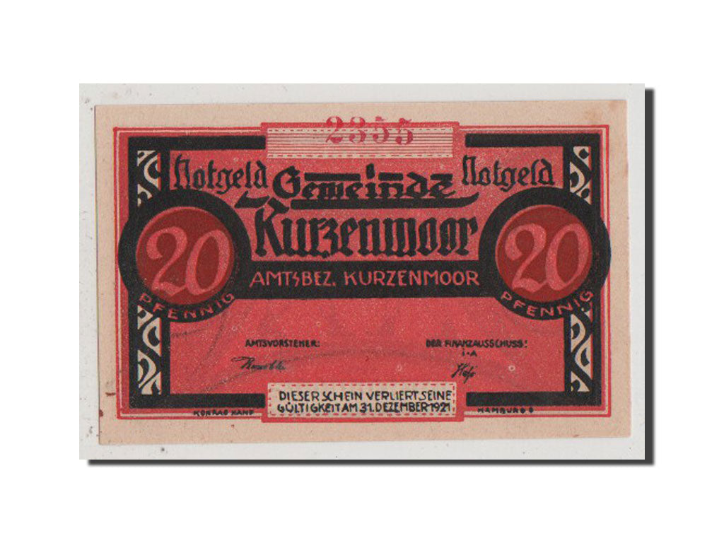 Banconote, Germania, Schleswig-Holstein, 20 Pfennig, FDS, Mehl:751.1a