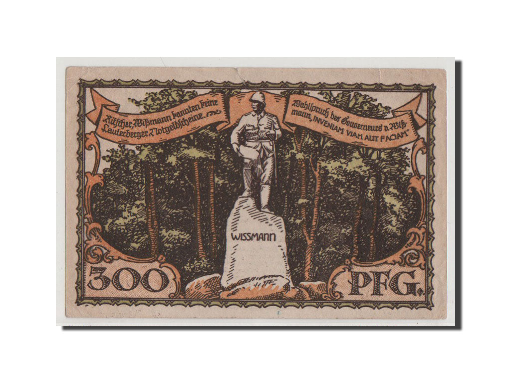 Geldschein, Deutschland, Lauterberg, 300 Pfennig, 1921, UNZ-, Mehl:779.1