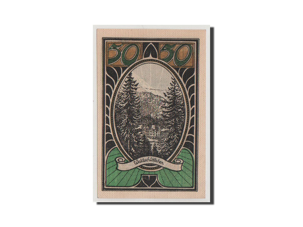 Banconote, Germania, Lautenthal, 50 Pfennig, 1921, FDS, Mehl:778.2
