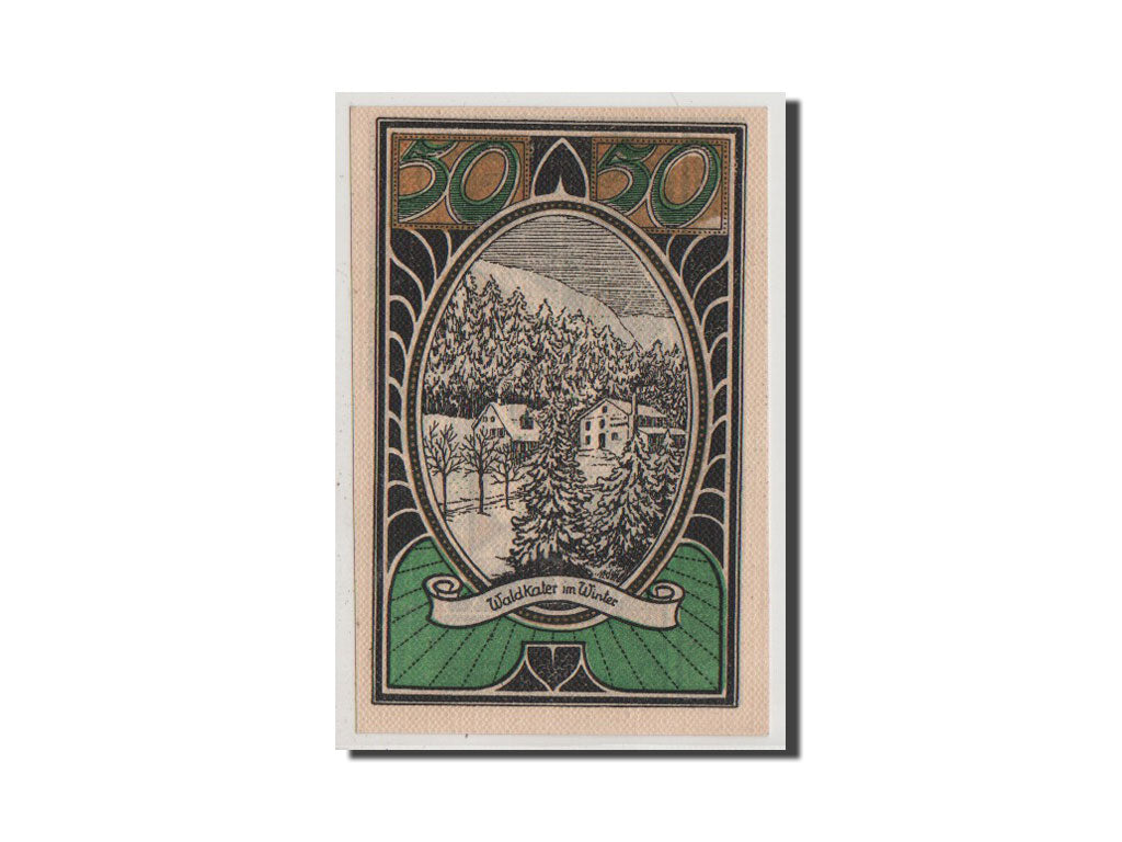 Geldschein, Deutschland, Lautenthal, 50 Pfennig, 1921, UNZ, Mehl:778.2