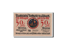 Geldschein, Deutschland, Lübeck, 50 Pfennig, 1921, UNZ, Mehl:828.1a