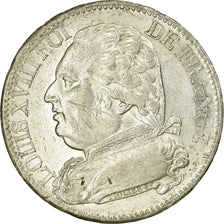 Monnaie, France, Louis XVIII, Louis XVIII, 5 Francs, 1814, Bayonne, TTB, Argent