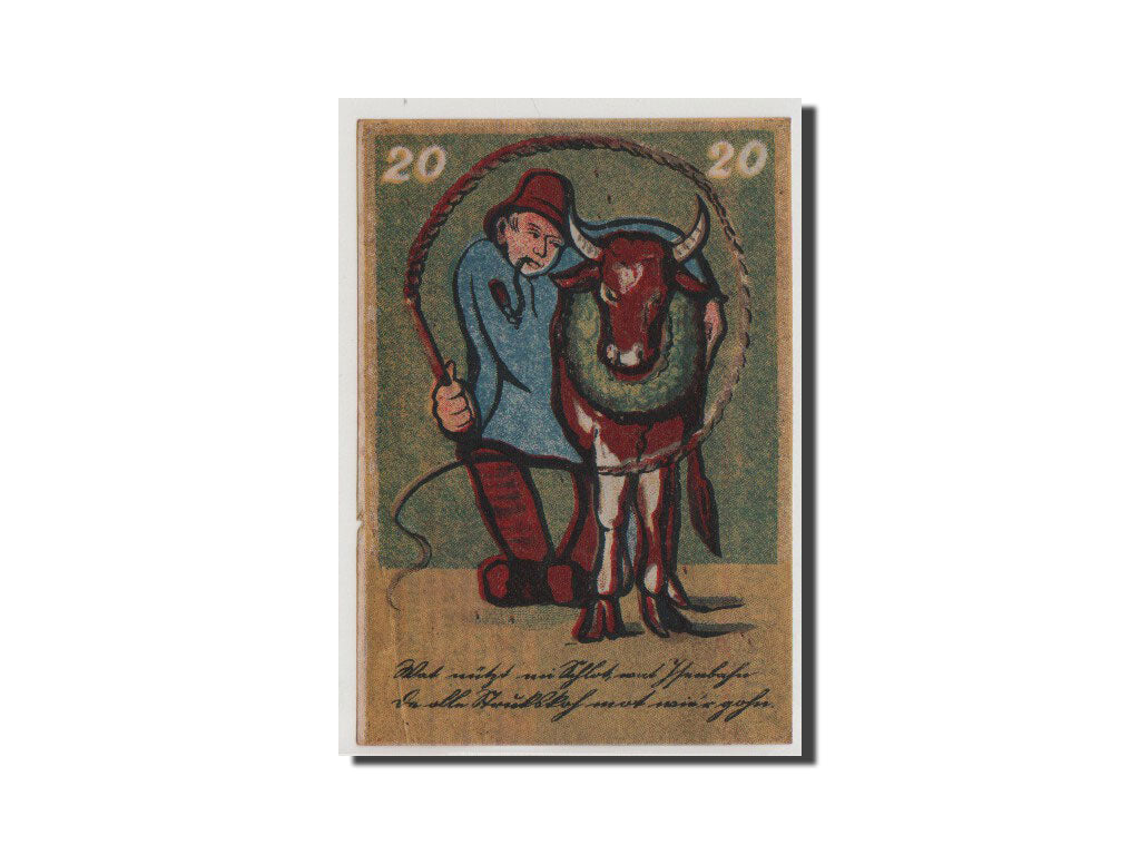 Banconote, Germania, Westfalen, 20 Pfennig, 1921, FDS, Mehl:837.1