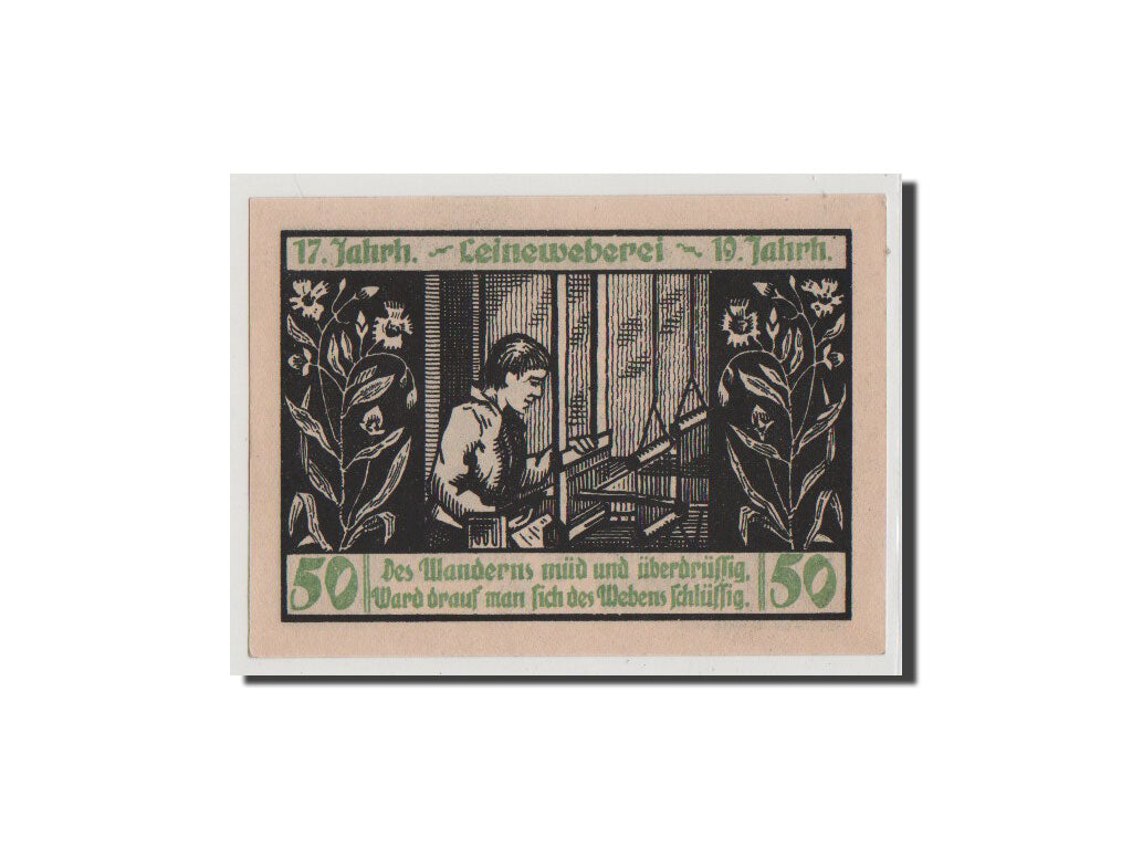 Geldschein, Deutschland, Sachsen-Gotha, 50 Pfennig, 1921, UNZ, Mehl:882.1