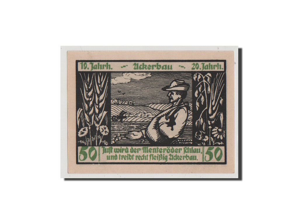 Banconote, Germania, Sachsen-Gotha, 50 Pfennig, 1921, FDS, Mehl:882.1