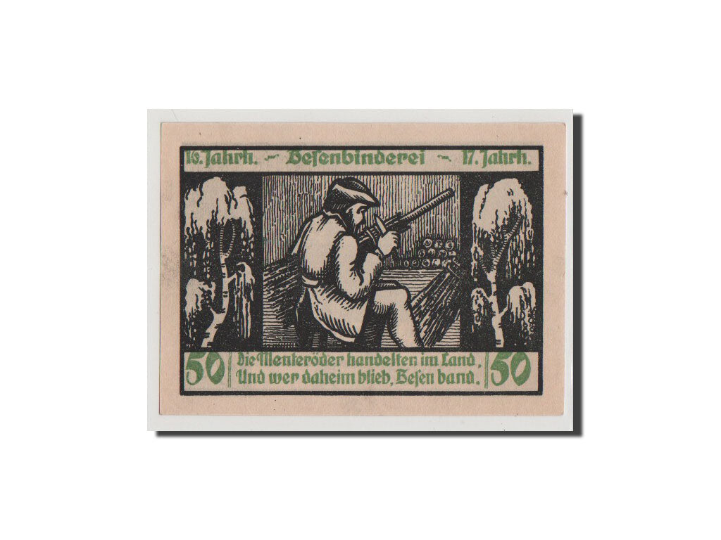 Banconote, Germania, Sachsen-Gotha, 50 Pfennig, 1921, FDS, Mehl:882.1