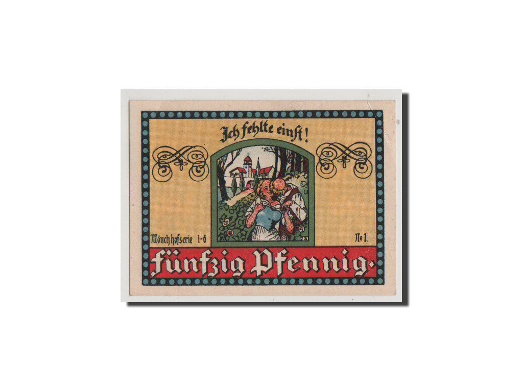 Banconote, Germania, Sachsen-Gotha, 50 Pfennig, 1921, 1921-12-01, FDS