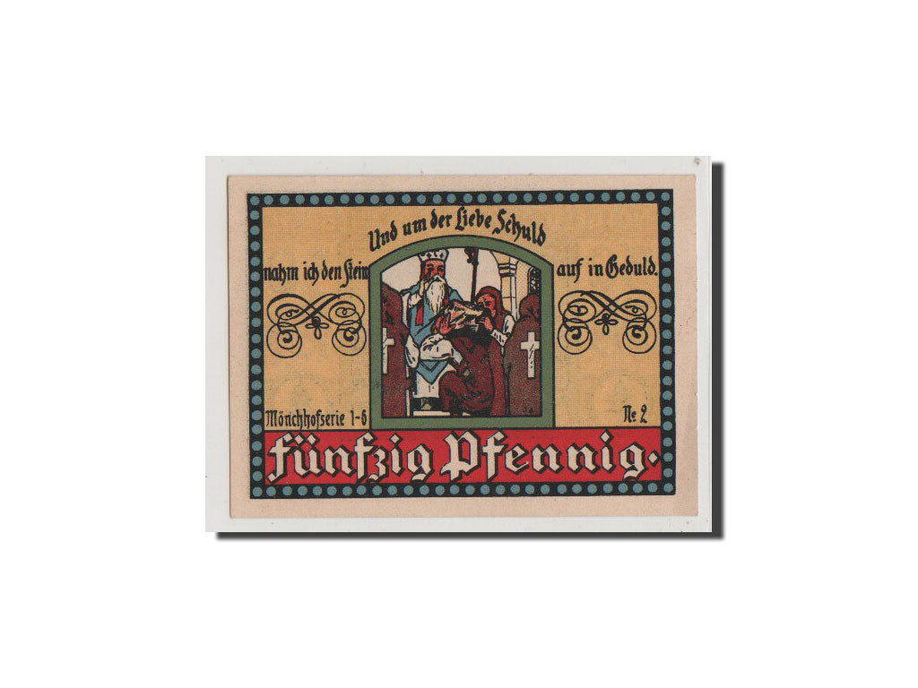 Banconote, Germania, Sachsen-Gotha, 50 Pfennig, 1921, 1921-12-01, FDS
