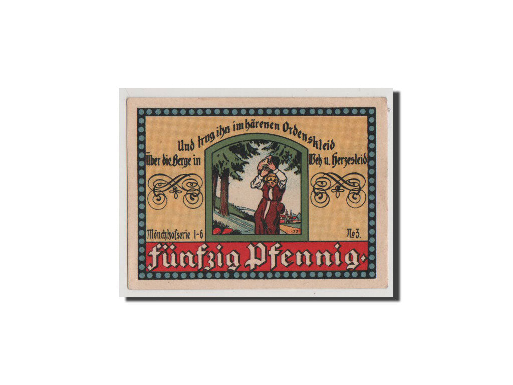 Banconote, Germania, Sachsen-Gotha, 50 Pfennig, 1921, 1921-12-01, FDS