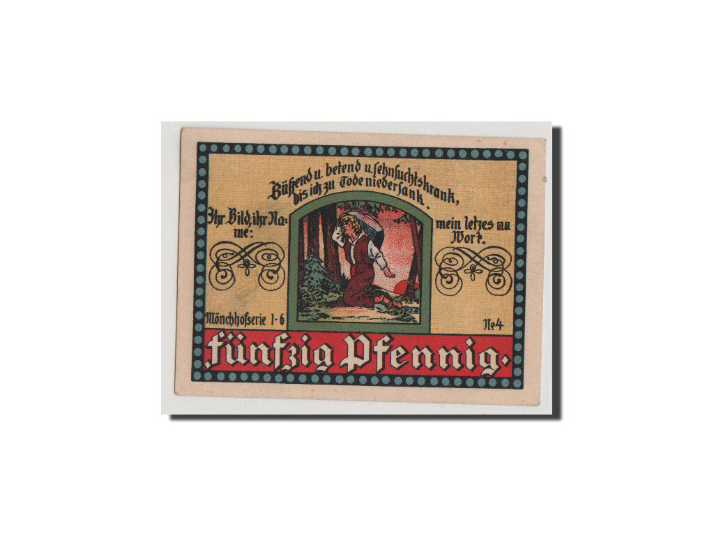 Banconote, Germania, Sachsen-Gotha, 50 Pfennig, 1921, 1921-12-01, FDS