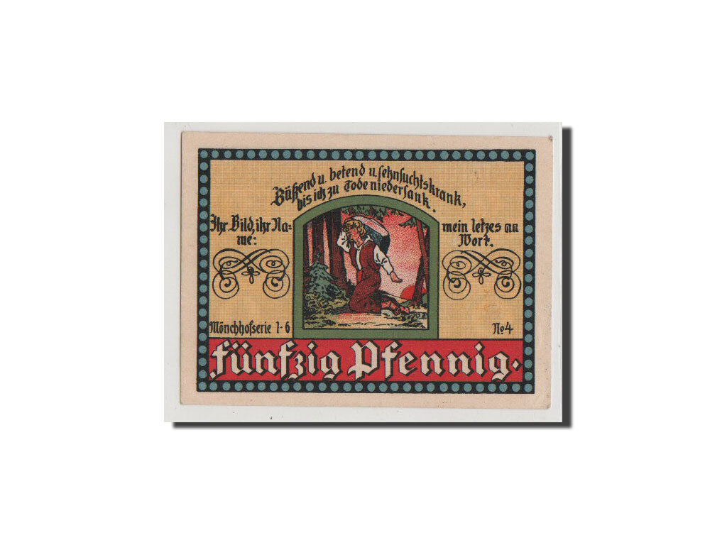 Geldschein, Deutschland, Sachsen-Gotha, 50 Pfennig, 1921, 1921-12-01, UNZ
