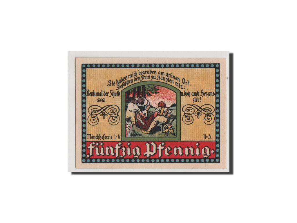 Banconote, Germania, Sachsen-Gotha, 50 Pfennig, 1921, 1921-12-01, FDS
