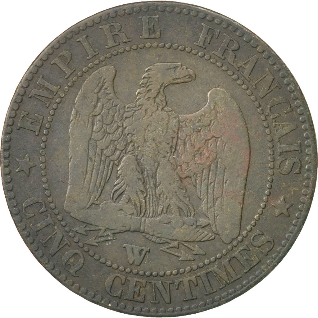 Münze, Frankreich, Napoleon III, Napoléon III, 5 Centimes, 1853, Lille, SGE+