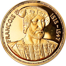 Frankrijk, Medaille, Les Rois de France, François Ier, History, UNC-, Vermeil