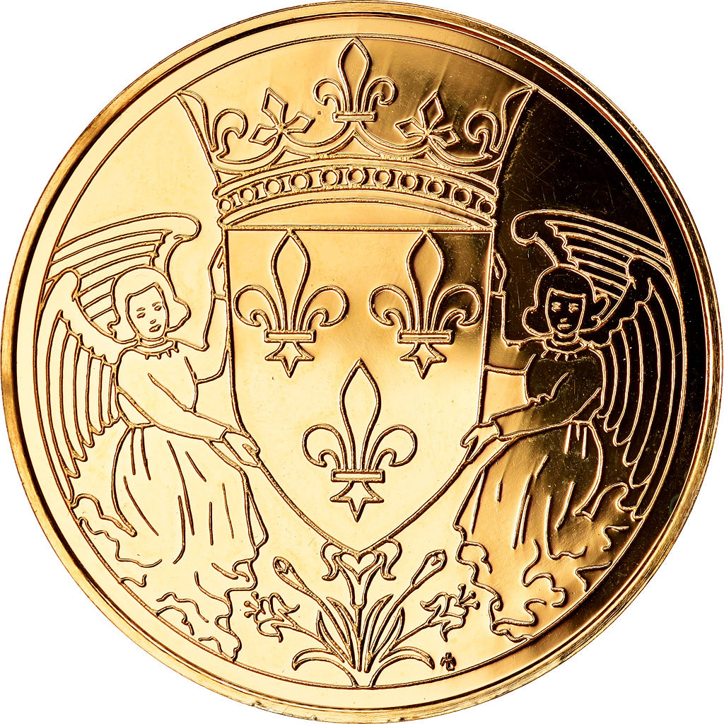 Frankrijk, Medaille, Les Rois de France, François Ier, History, UNC-, Vermeil