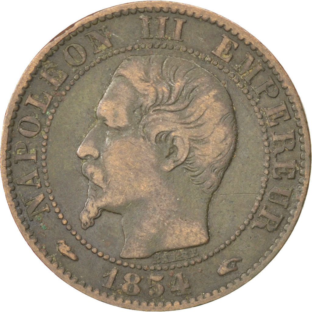 Münze, Frankreich, Napoleon III, Napoléon III, 5 Centimes, 1854, Paris, S