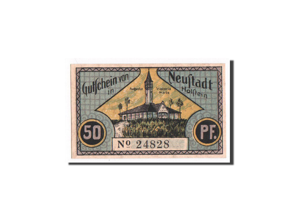 Banknote, Germany, Neustadt i. Holstein Stadt, 50 Pfennig, UNC(65-70)