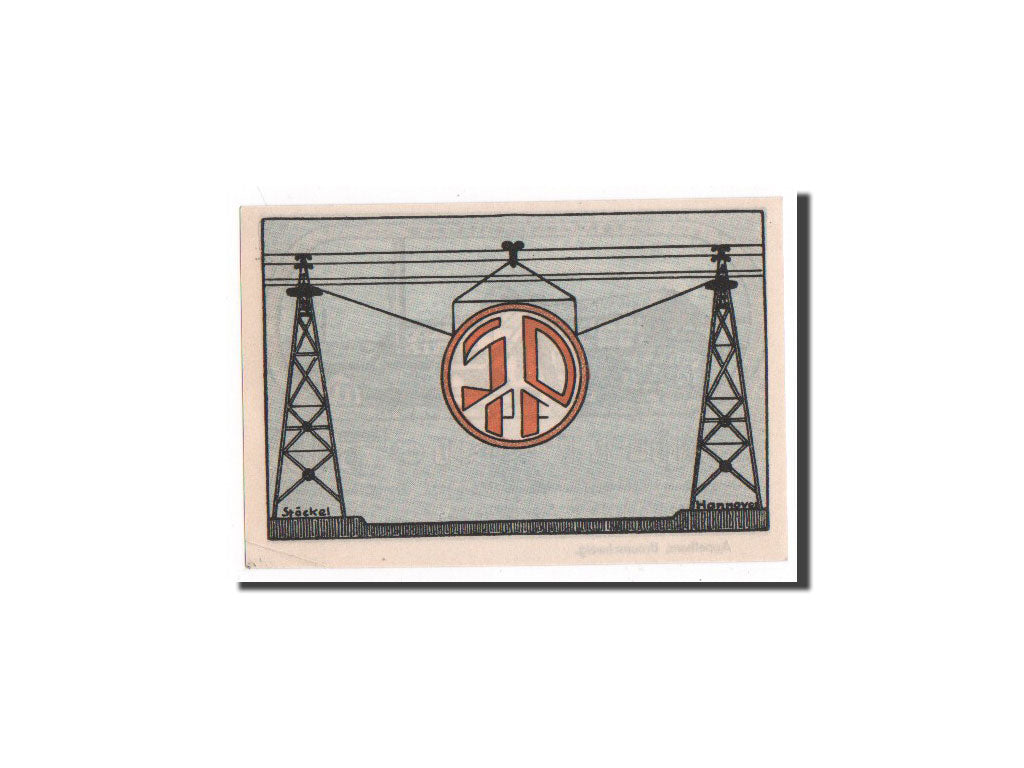 Geldschein, Deutschland, Neustadt Am Rubenberge Stadt, 50 Pfennig, 1921, UNZ