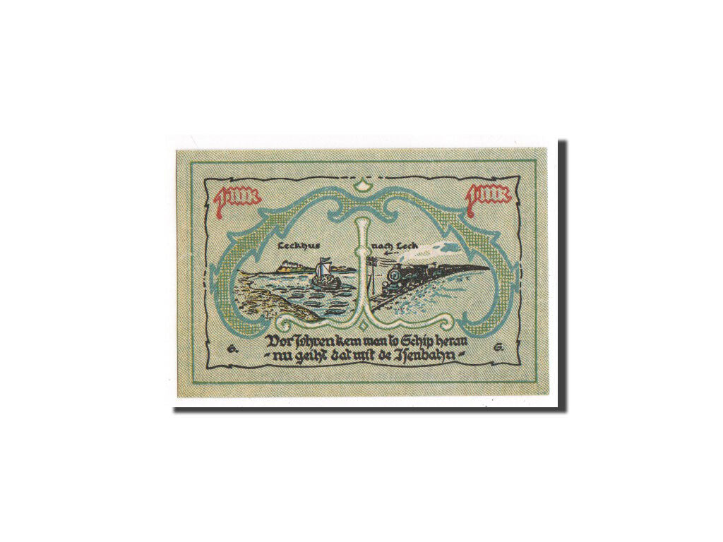 Banknote, Germany, Schleswig-Holstein, 1 Mark, UNC(65-70), Mehl:780.1