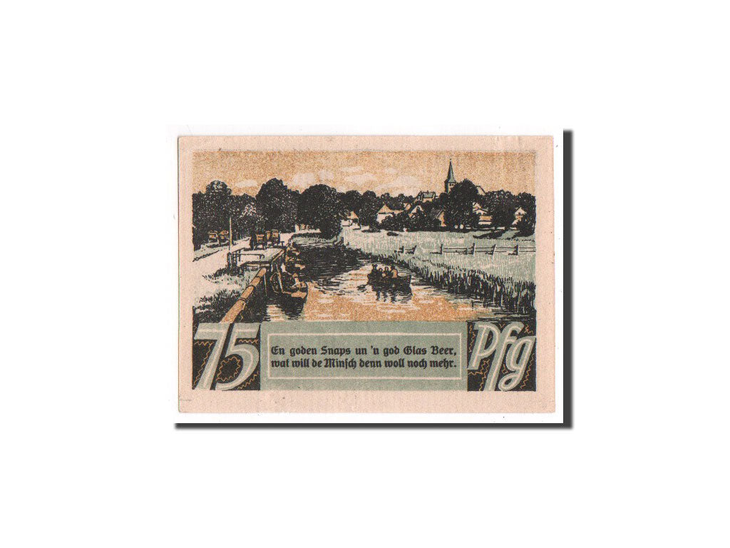 Banknote, Germany, Hannover, 75 Pfennig, UNC(65-70), Mehl:795.1a