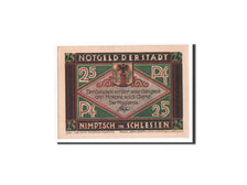 Banconote, Germania, Nimptsch Stadt, 25 Pfennig, 1921, FDS, Mehl:977.1