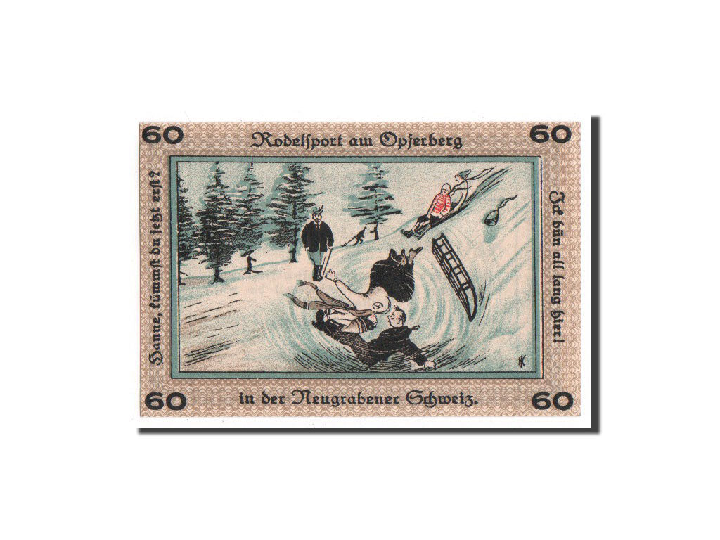 Banknote, Germany, Neugraben Hausbruch, 60 Pfennig, 1921, UNC(65-70)