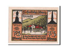 Banknote, Germany, Lauterberg, 75 Pfennig, 1921, UNC(65-70), Mehl:779.1b