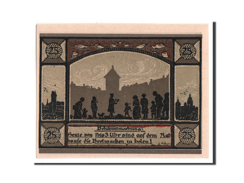 Banknote, Germany, Mainbernheim Stadt, 25 Pfennig, 1920, 1920-12-01, UNC(65-70)