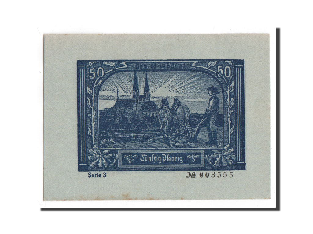 Banknote, Germany, Neuruppin Stadt, 50 Pfennig, 1921, 1921-08-01, UNC(65-70)
