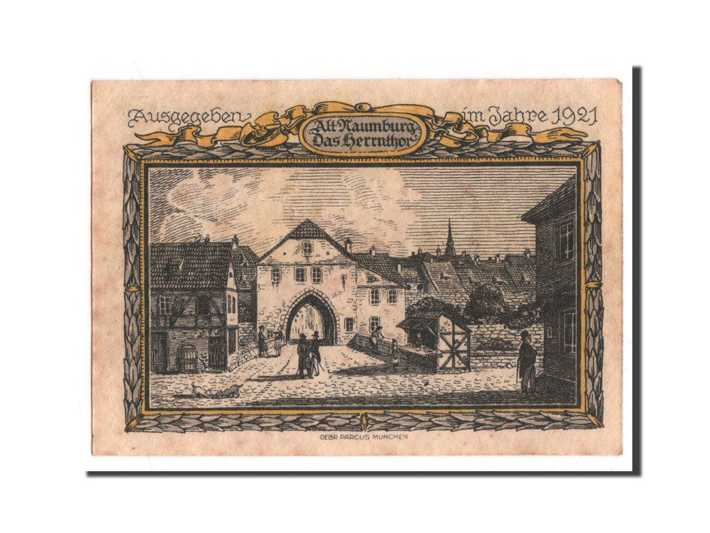 Banknote, Germany, Naumburg a.S. Stadt, 25 Pfennig, 1921, UNC(64), Mehl:928.7