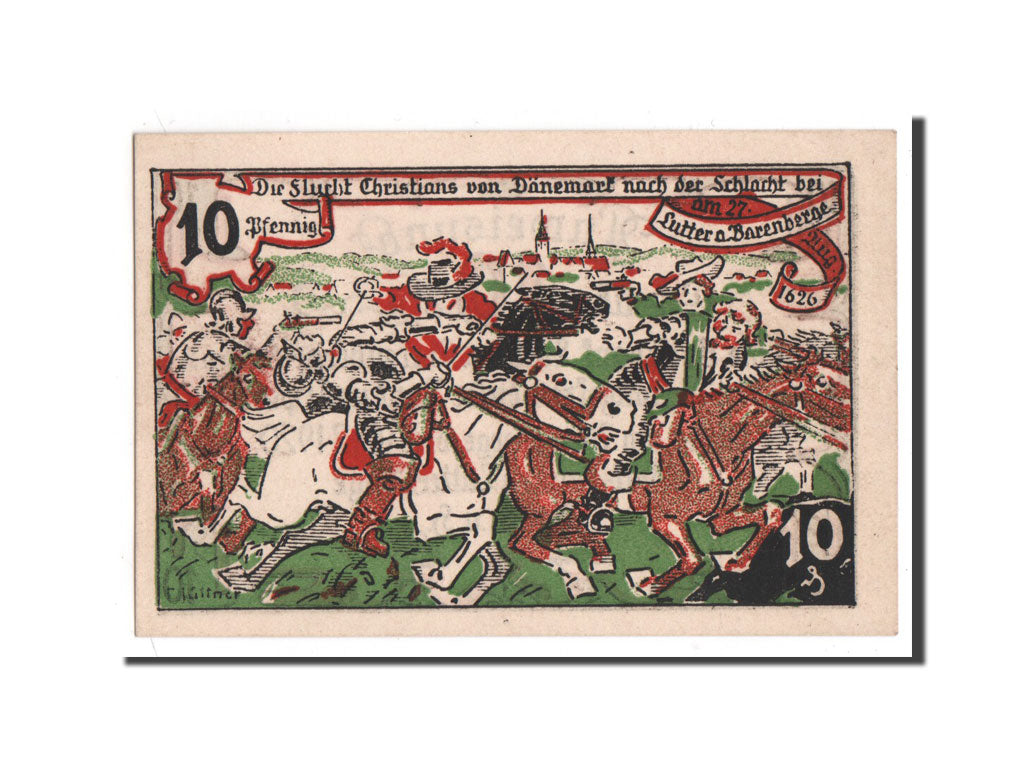Banknote, Germany, Lutter am Barenberge, 10 Pfennig, 1920, UNC(65-70)