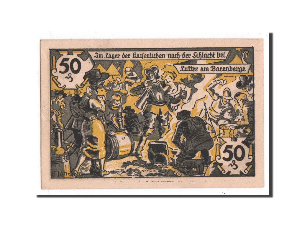 Banknote, Germany, Lutter am Barenberge, 50 Pfennig, 1920, UNC(65-70)