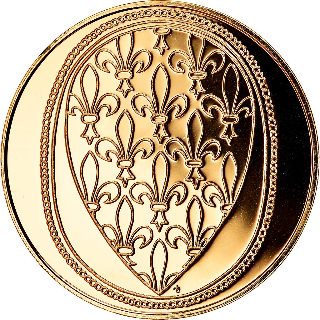 Francia, medaglia, Les Rois de France, Louis VIII, History, SPL, Vermeil