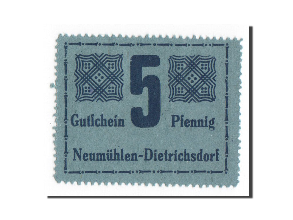 Banknote, Germany, Schleswig-Holstein, 5 Pfennig, UNC(65-70), Mehl:953.1