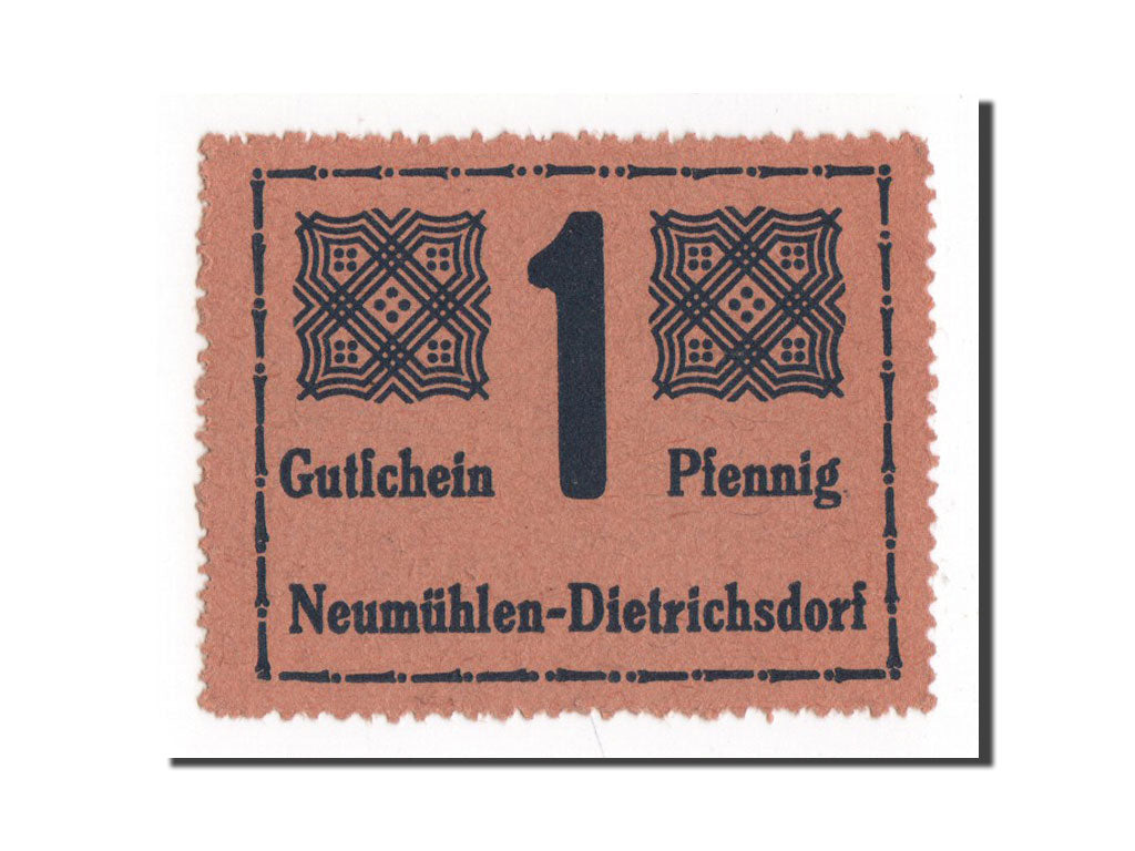 Banknote, Germany, Schleswig-Holstein, 1 Pfennig, UNC(65-70), Mehl:953.1