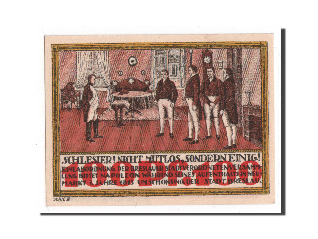 Banknote, Germany, Neumark Schlesien, 100 Pfennig, 1921, UNC(65-70), Mehl:952.1