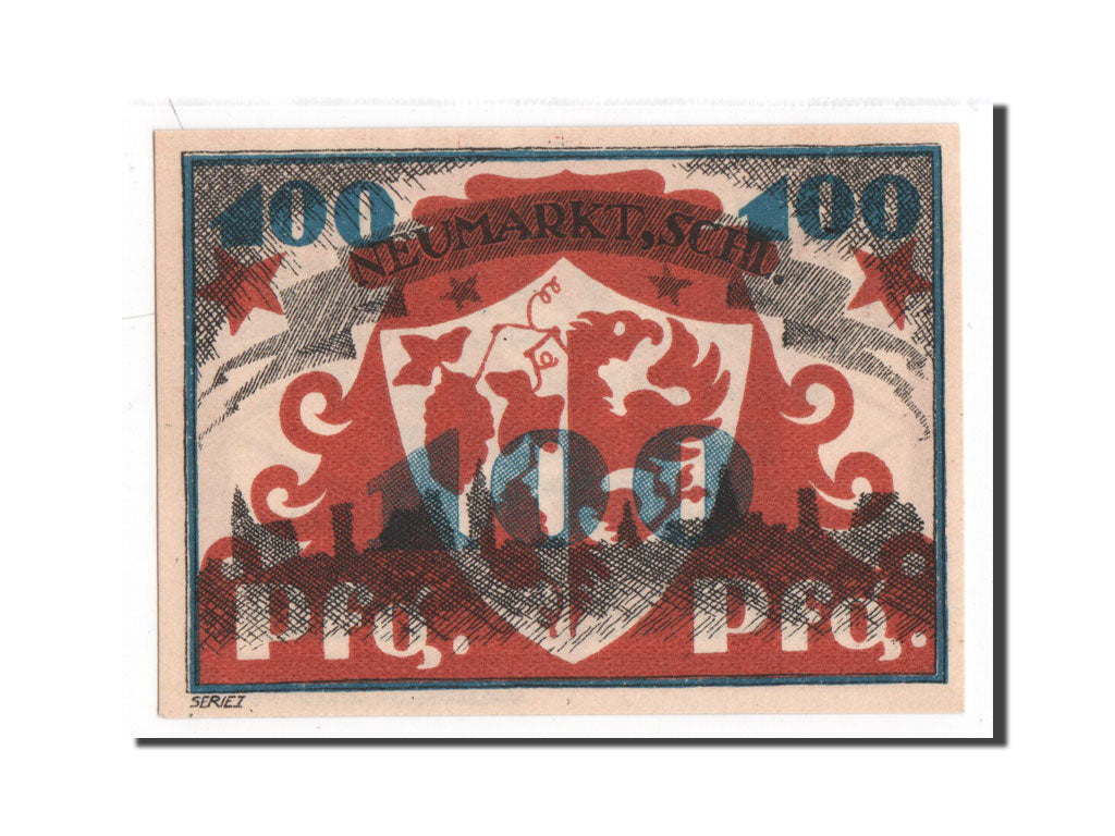 Banknote, Germany, Neumark Schlesien, 100 Pfennig, 1921, UNC(65-70), Mehl:952.1