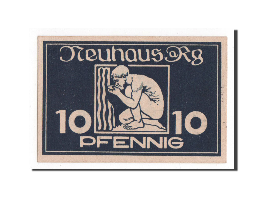Banknote, Germany, Neuhaus am Rennweg Gemeinde, 10 Pfennig, 1921, UNC(65-70)